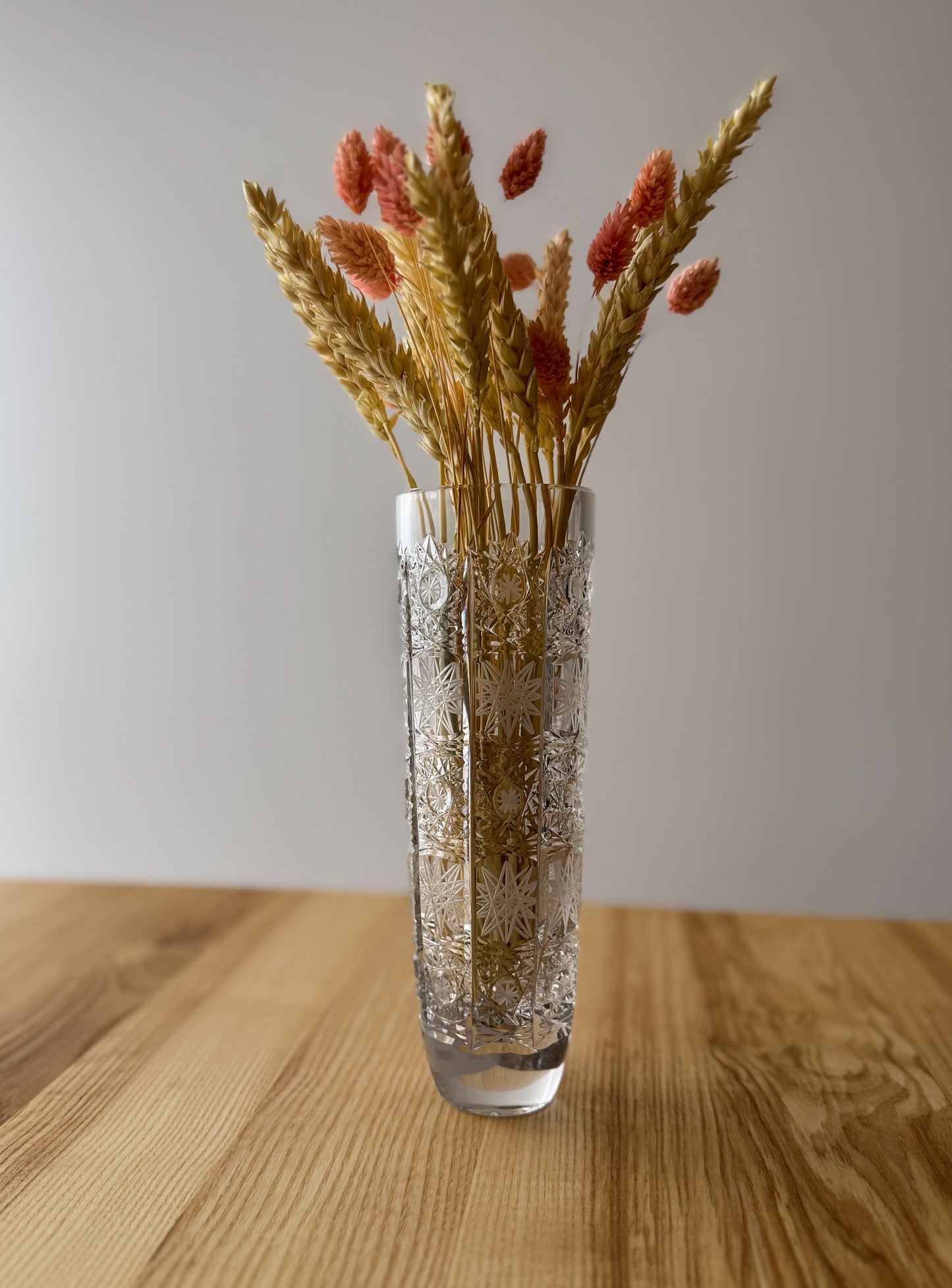 Crystal vase Ela