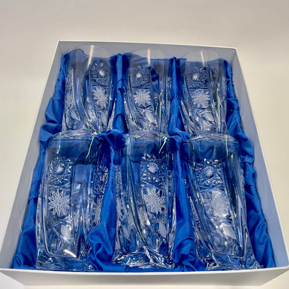 Krištáľové poháre Edvin