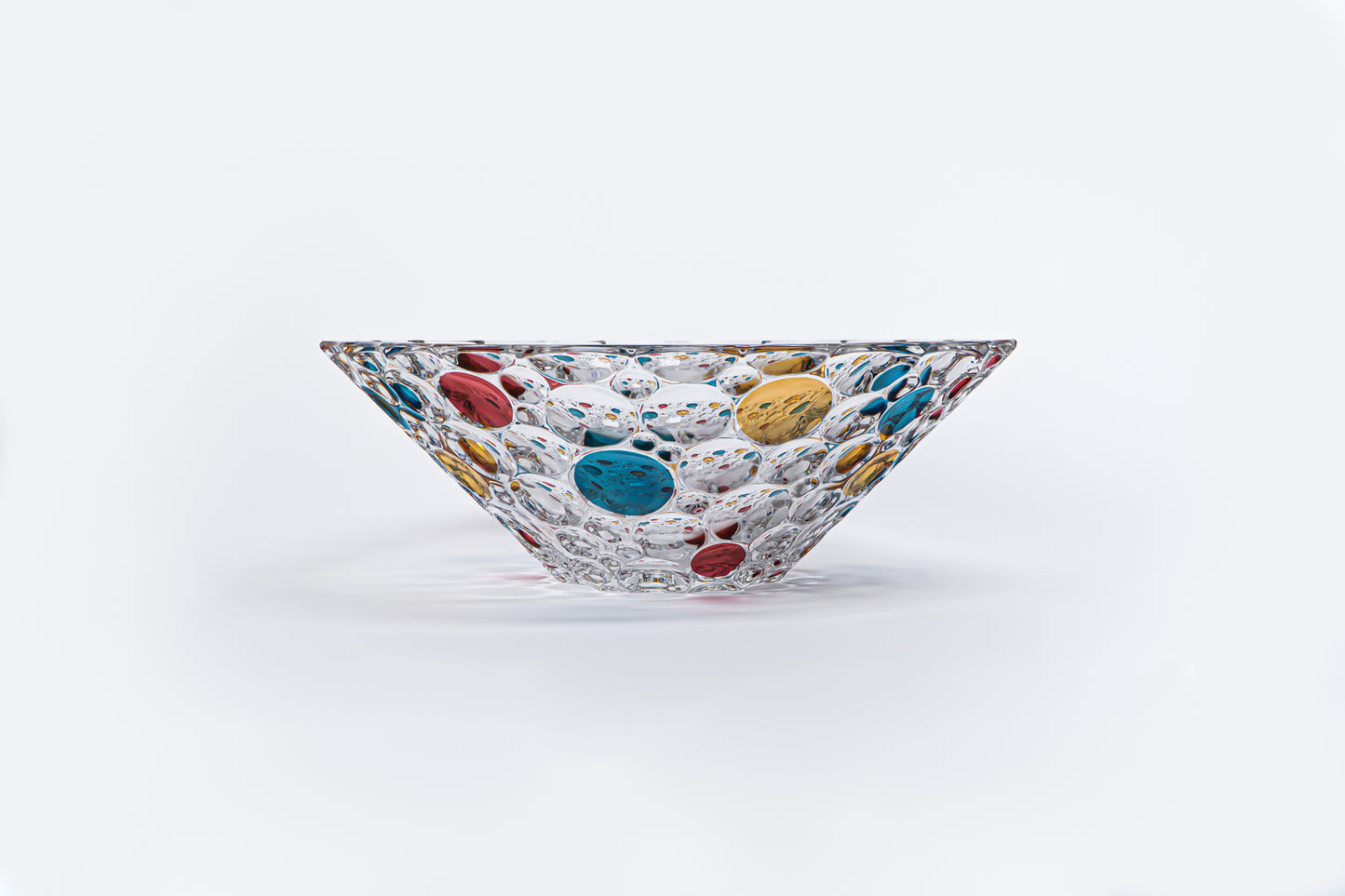 Colorful bubble bowl