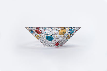 Colorful bubble bowl