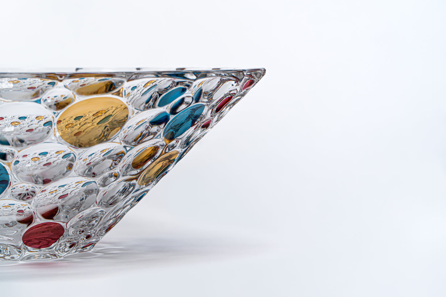 Colorful bubble bowl