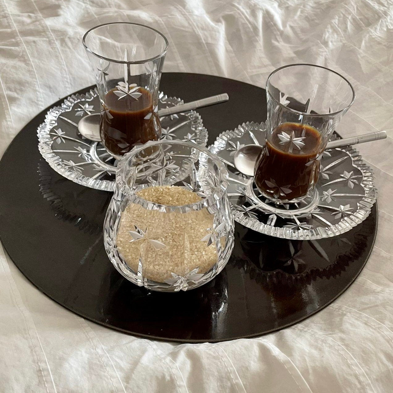 Duet of Zuzana crystal cups