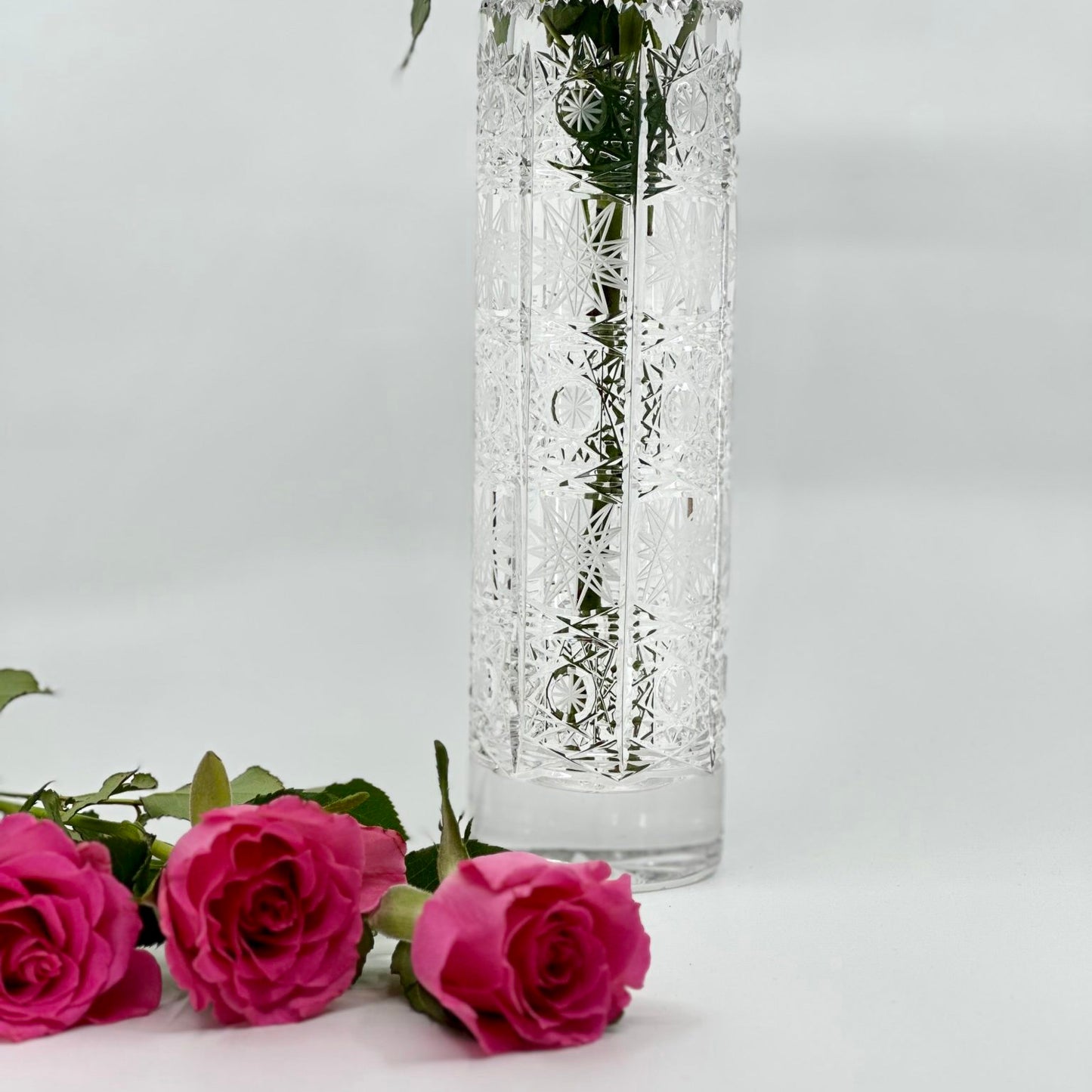 Crystal vase Ela